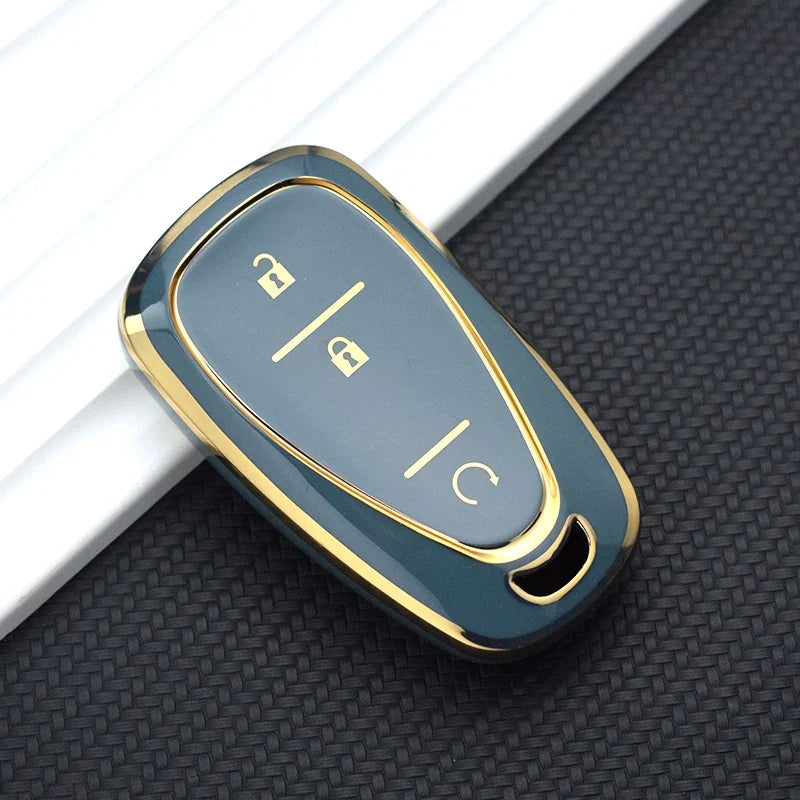 Capa de Chave Automotiva TPU para Chevrolet Cruze, Camaro e Onix – Proteção Premium Anti Risco