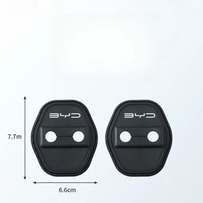 Protetor de Fechadura BYD Silicone Anti Impacto Porta Automotiva