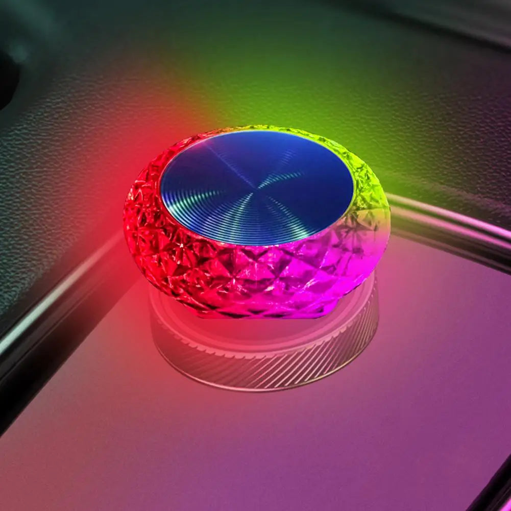 Mini Luz LED USB para Interior de Carro Iluminação Ambiente Portátil