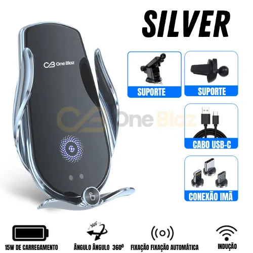 Suporte PARA CELULAR inteligente com carregamento por indução-ONE BLAZ
