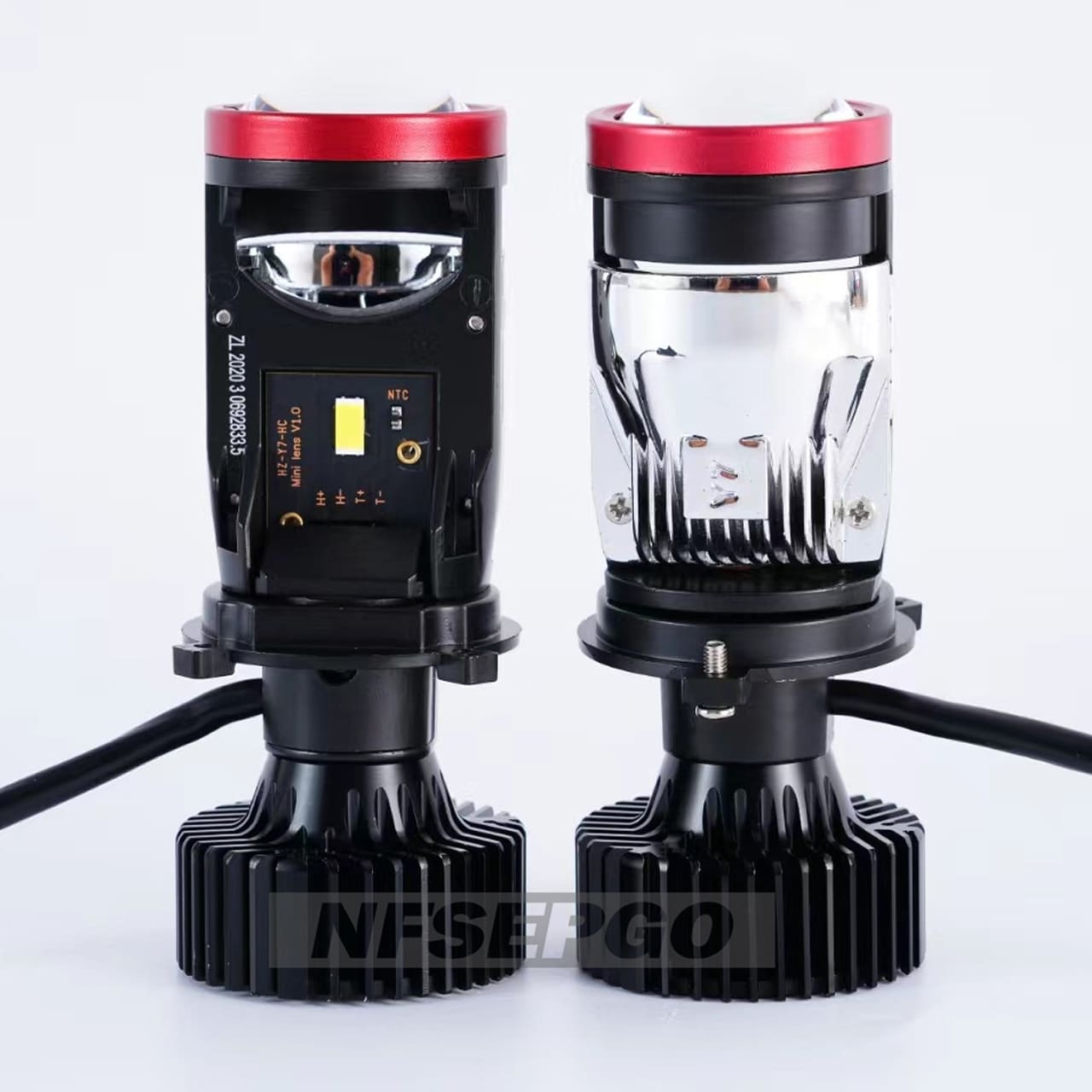 Luz de Led H4 Pro 6000K com projetor