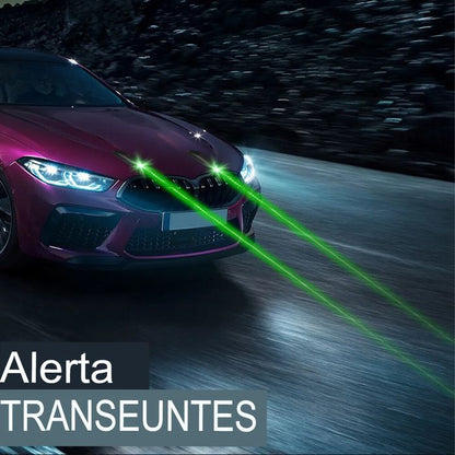Laser de Projeção Automotivo – Iluminação LED Potente e à Prova D'água