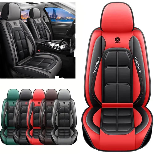 Capa de Banco Automotiva em Couro Universal para Carros – Proteção Completa e Estilo Premium
