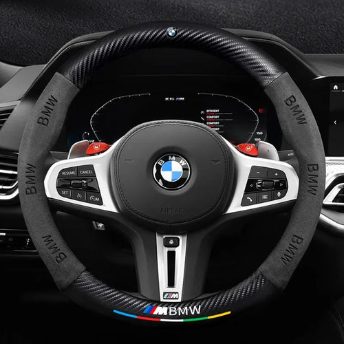 Capa de Volante Esportiva Antiderrapante para BMW Série M e Linhas F G E