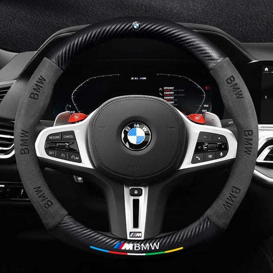 Capa de Volante Esportiva Antiderrapante para BMW Série M e Linhas F G E
