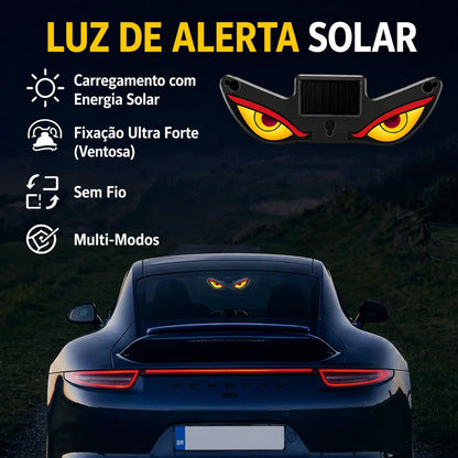 Luz LED de olhos Solar para Vidro Automotivo