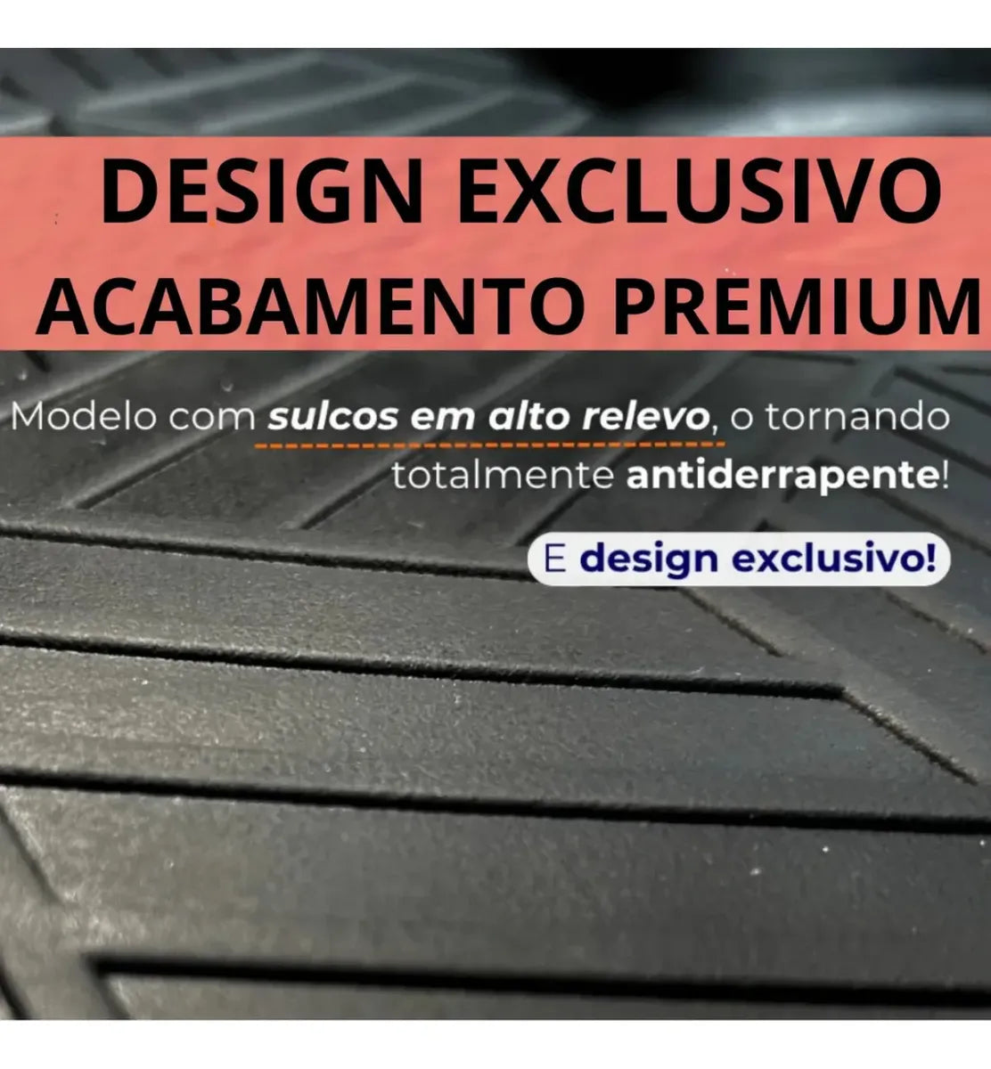 Tapete Bandeja Premium Ford Ranger 2024 a 2025 Jogo Completo