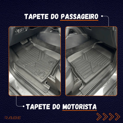 Tapete Bandeja Volkswagen Amarok 2012/2026 Sob Medida Jogo Completo