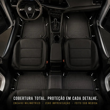 Tapete Bandeja Volkswagen Tera 2025 a 2026 Sob Medida Jogo Completo
