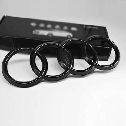 Emblema Audi com Iluminação Dinâmica LED - Design Original e Instalação Fácil