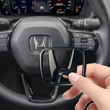 Emblema 3D para Volante Automotivo Adesivo Decorativo Premium Honda
