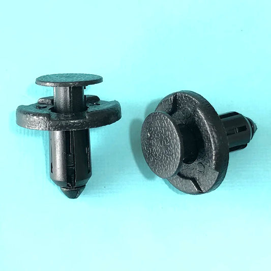 Kit Grampos Automotivos 8mm Fixação de Painéis 10 Peças Universal
