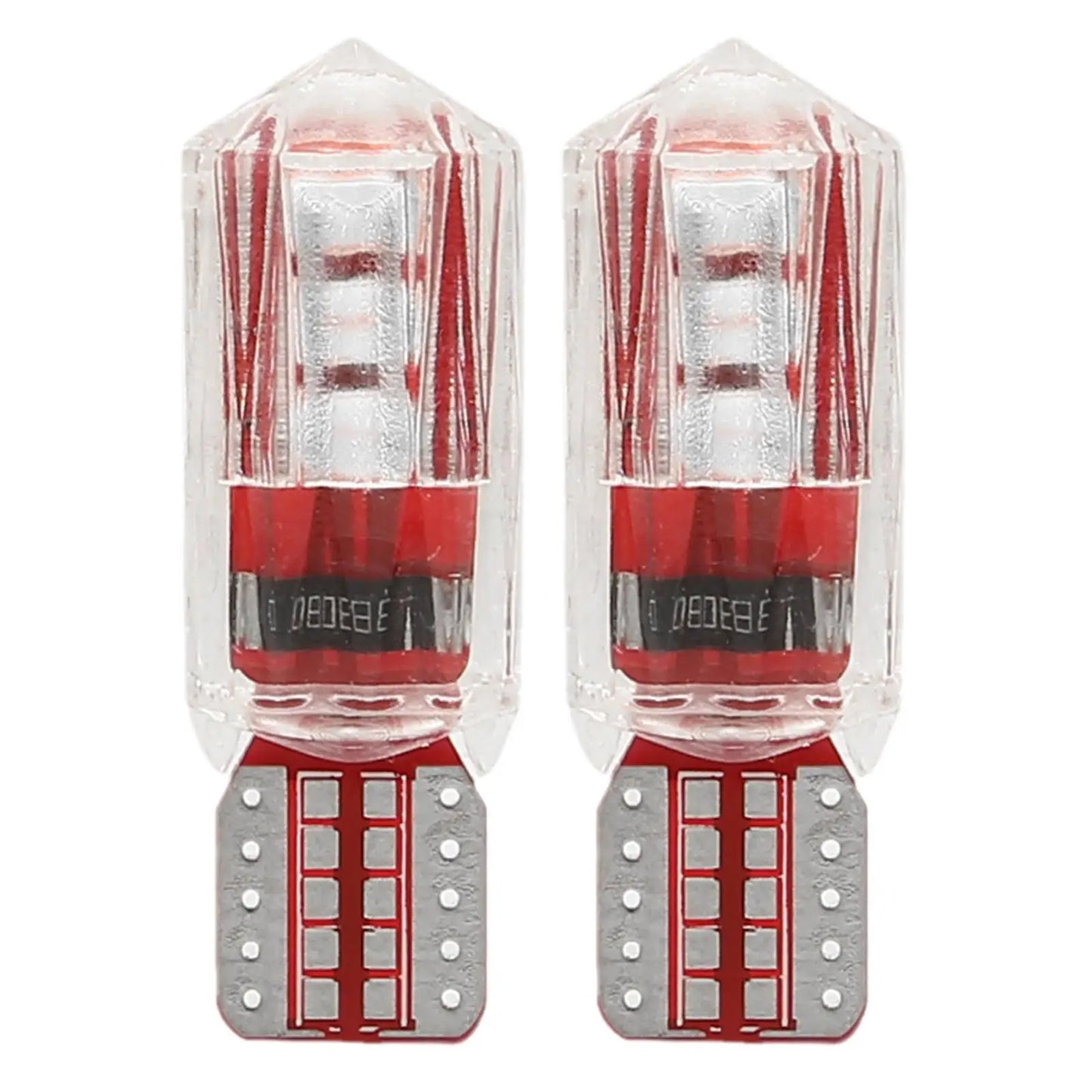 Lâmpada LED Automotiva T10 Super Brilho – Luz de Posição, Placa e Interior 12V/24V (Par)