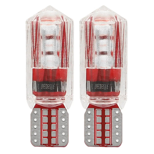 Lâmpada LED Automotiva T10 Super Brilho – Luz de Posição, Placa e Interior 12V/24V (Par)