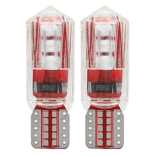 Lâmpada LED Automotiva T10 Super Brilho – Luz de Posição, Placa e Interior 12V/24V (Par)