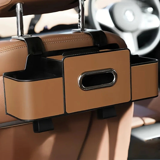 Organizador de Banco Automotivo com Porta Copos e Porta Objetos