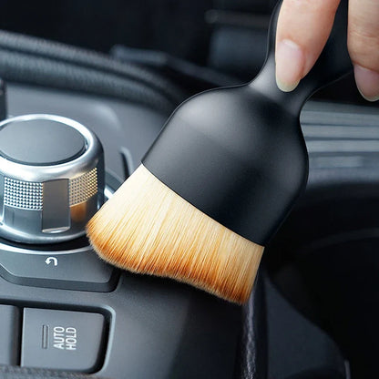 Escova de Limpeza para Saída de Ar Automotiva com Capa Protetora