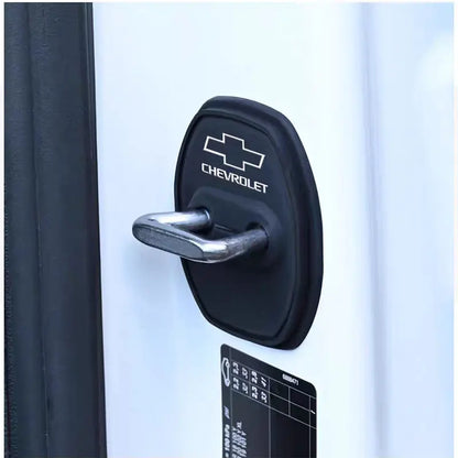 Protetor de Fechadura de Porta Automotiva Chevrolet Anti Impacto – Kit 4 Peças Silicone Anti Risco