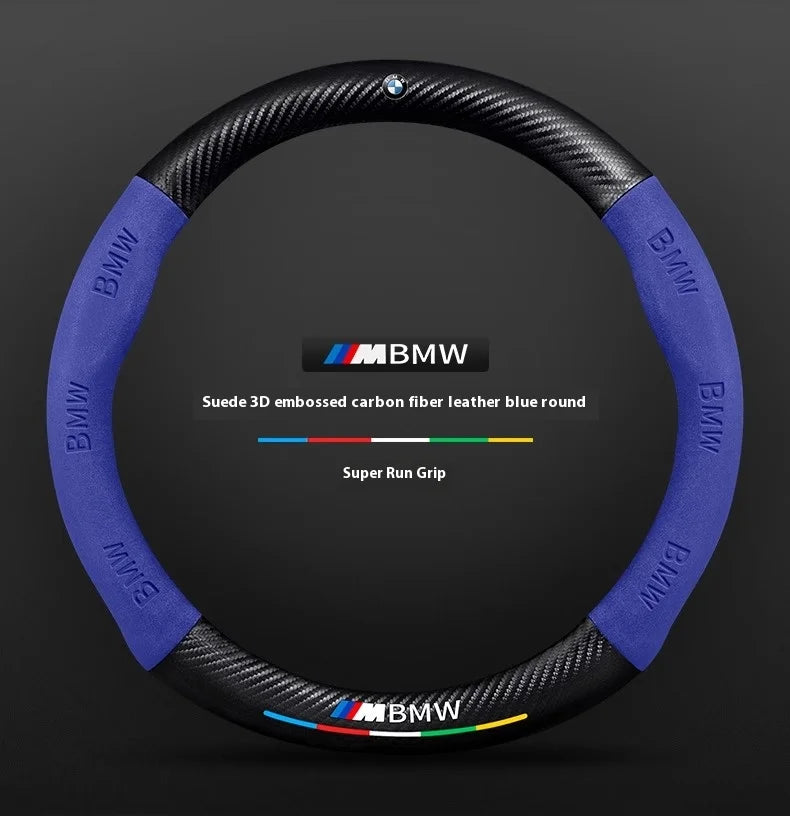 Capa de Volante Esportiva Antiderrapante para BMW Série M e Linhas F G E