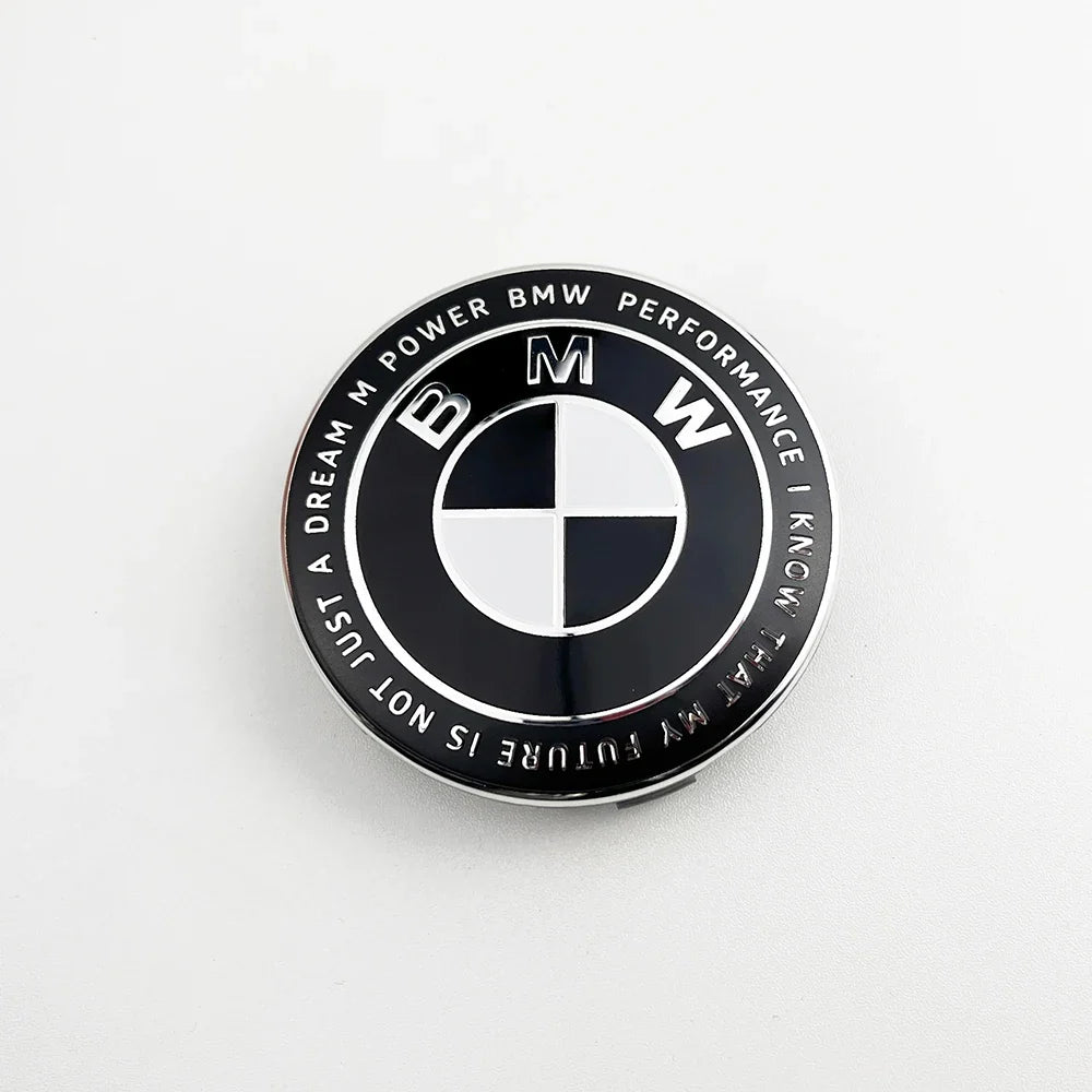 Tampa Central de Roda para BMW 56mm 68mm Kit 4 Peças