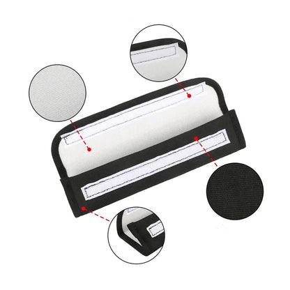 Protetor de Cinto de Segurança Automotivo Conforto para Ombro Kit 2 Peças