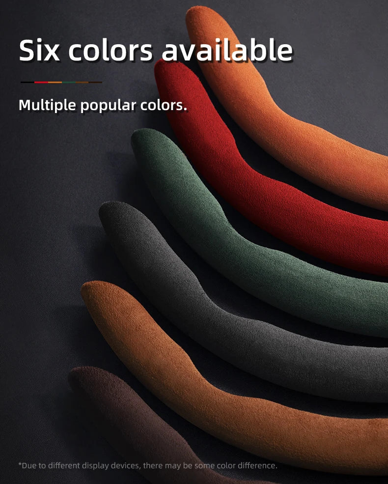 Capa de Volante Camurça Antiderrapante para Volkswagen – Grip Esportivo Segmentado Premium