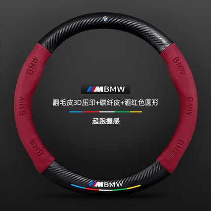 Capa de Volante Esportiva Antiderrapante para BMW Série M e Linhas F G E
