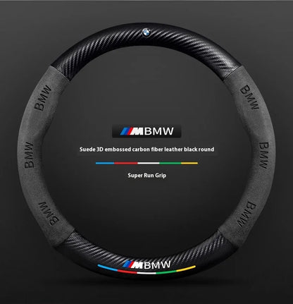 Capa de Volante Esportiva Antiderrapante para BMW Série M e Linhas F G E