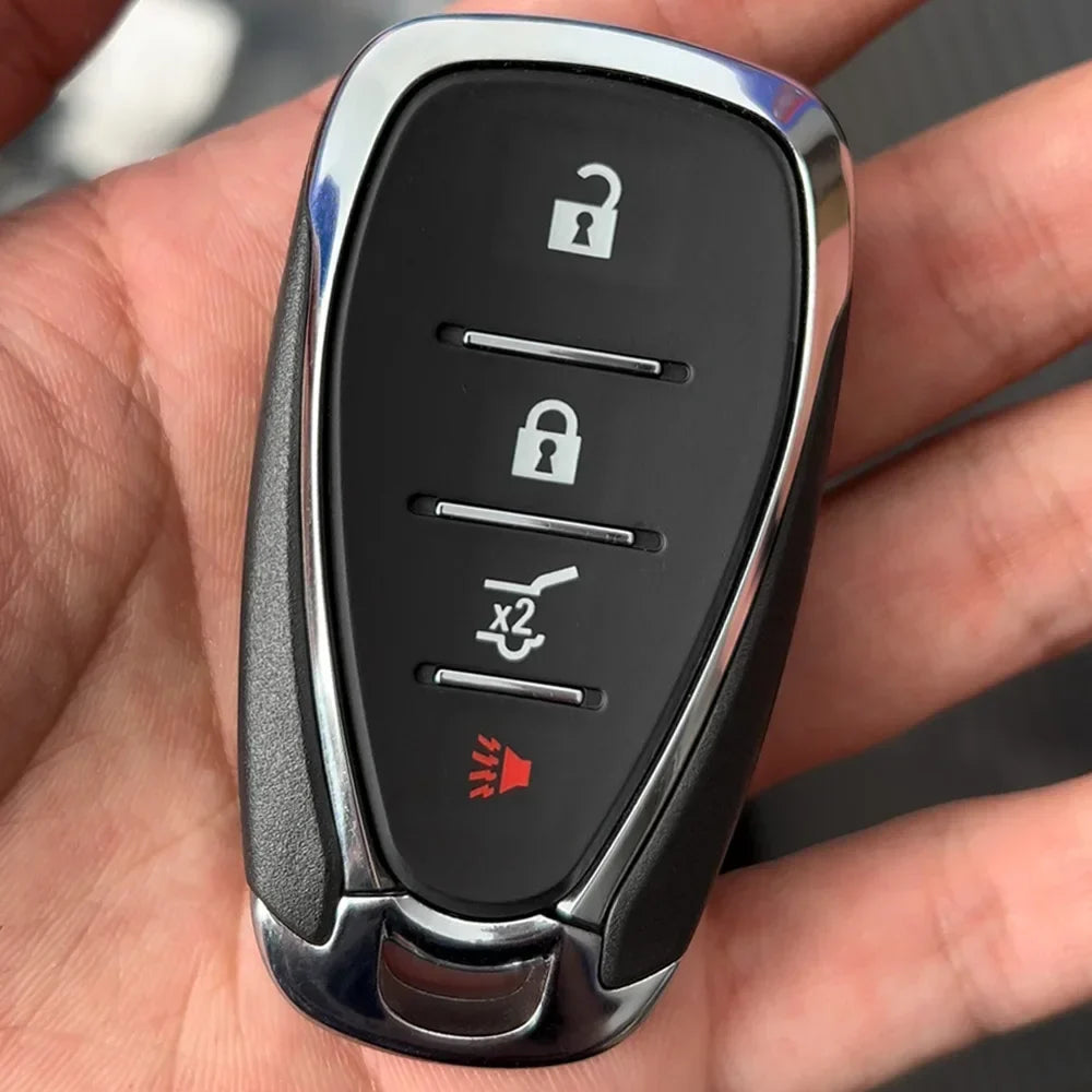 Carcaça de Chave Automotiva Chevrolet – Capa de Substituição para Controle Remoto (Key Fob Shell)