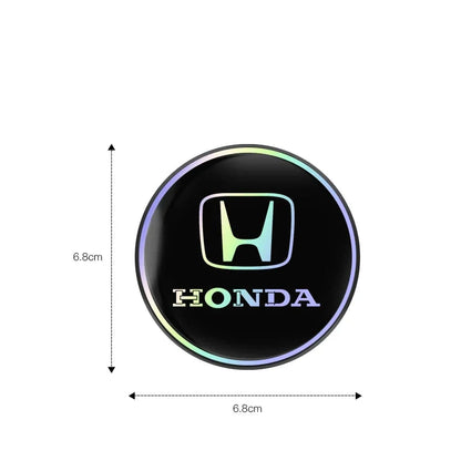 Tapete Porta-Copos Automotivo Honda – Base Antiderrapante para Copo (Kit 2 Peças)
