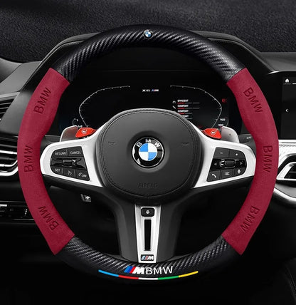 Capa de Volante Esportiva Antiderrapante para BMW Série M e Linhas F G E