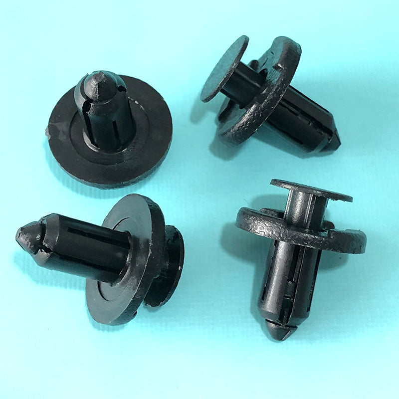 Kit Grampos Automotivos 8mm Fixação de Painéis 10 Peças Universal