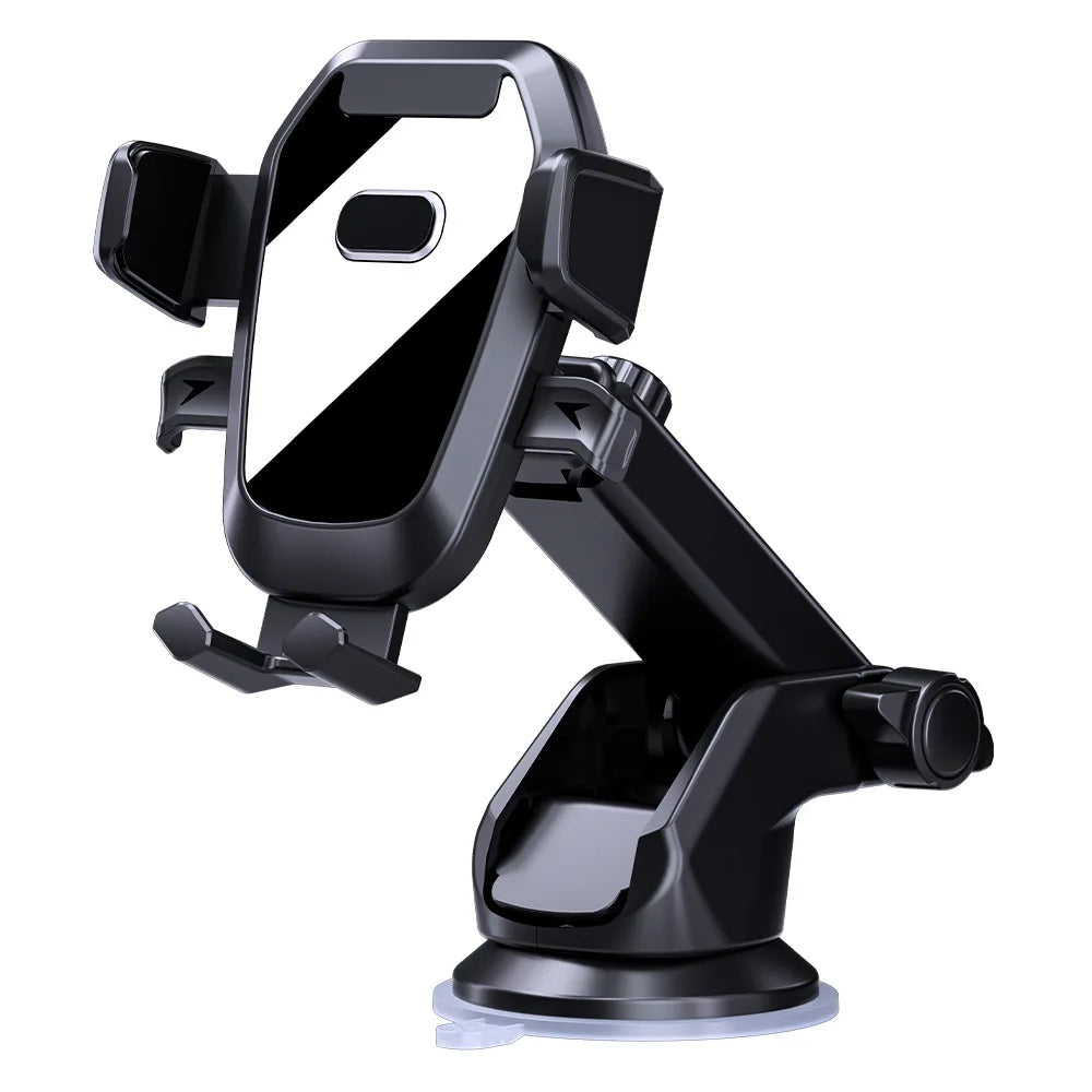 Suporte de Celular Veicular com Ventosa Ajustável para Painel ou Vidro