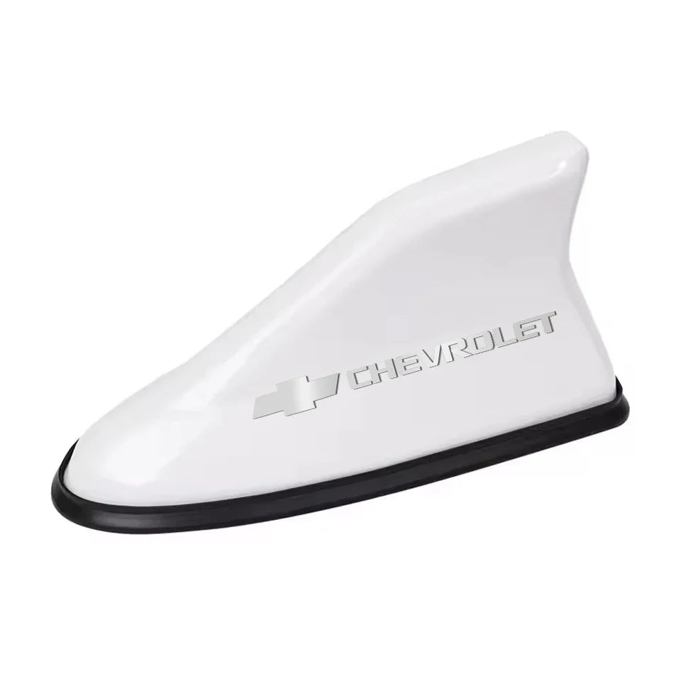 Antena Automotiva Tubarão para Chevrolet – Shark Fin Decorativa com Sinal de Rádio Universal