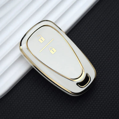 Capa de Chave Automotiva TPU para Chevrolet Cruze, Camaro e Onix – Proteção Premium Anti Risco