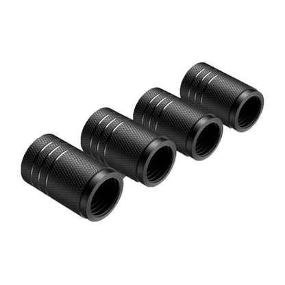 Tampa de Válvula de Pneu Automotivo Alumínio Kit 4 Peças Universal