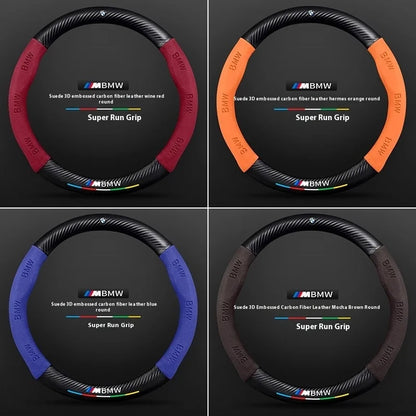 Capa de Volante Esportiva Antiderrapante para BMW Série M e Linhas F G E