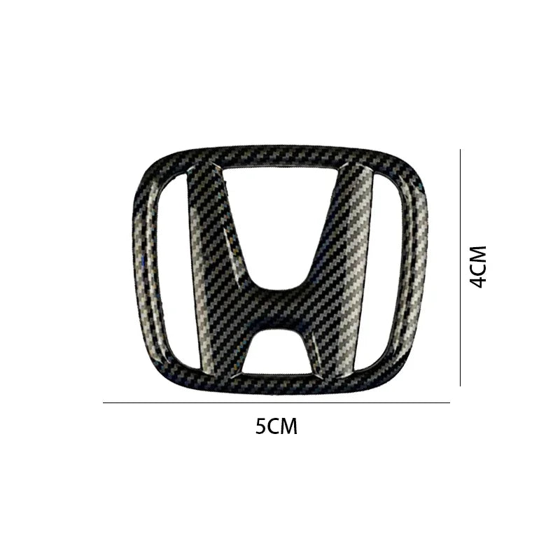 Emblema 3D para Volante Automotivo Adesivo Decorativo Premium Honda