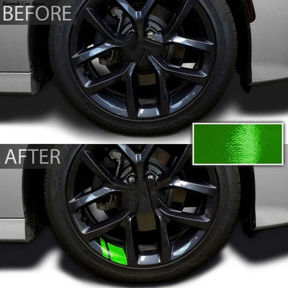 Adesivo Refletivo para Roda Automotiva Kit 4 a 6 Peças