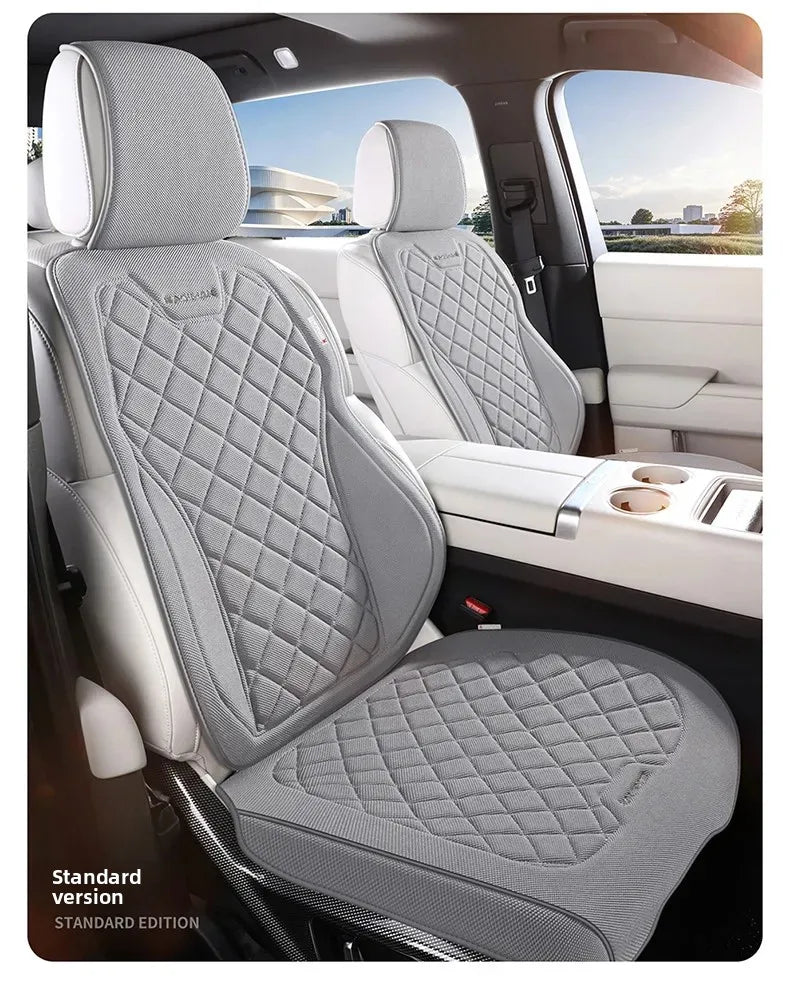 Capa de Banco Automotivo Completa em Linho Respirável para Carro e suv