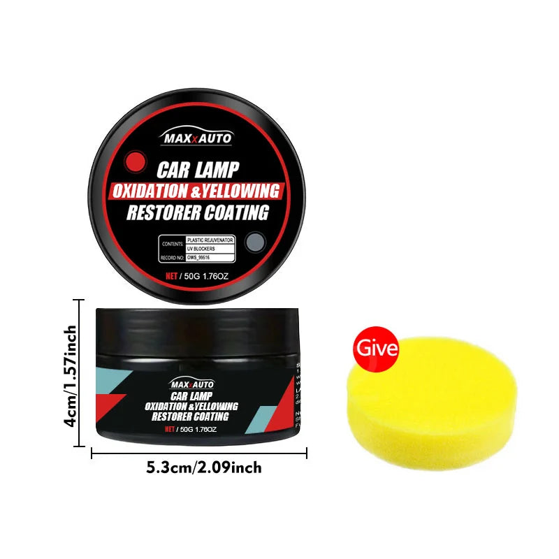 Kit Restaurador de Farol Automotivo Polimento Removedor de Oxidação