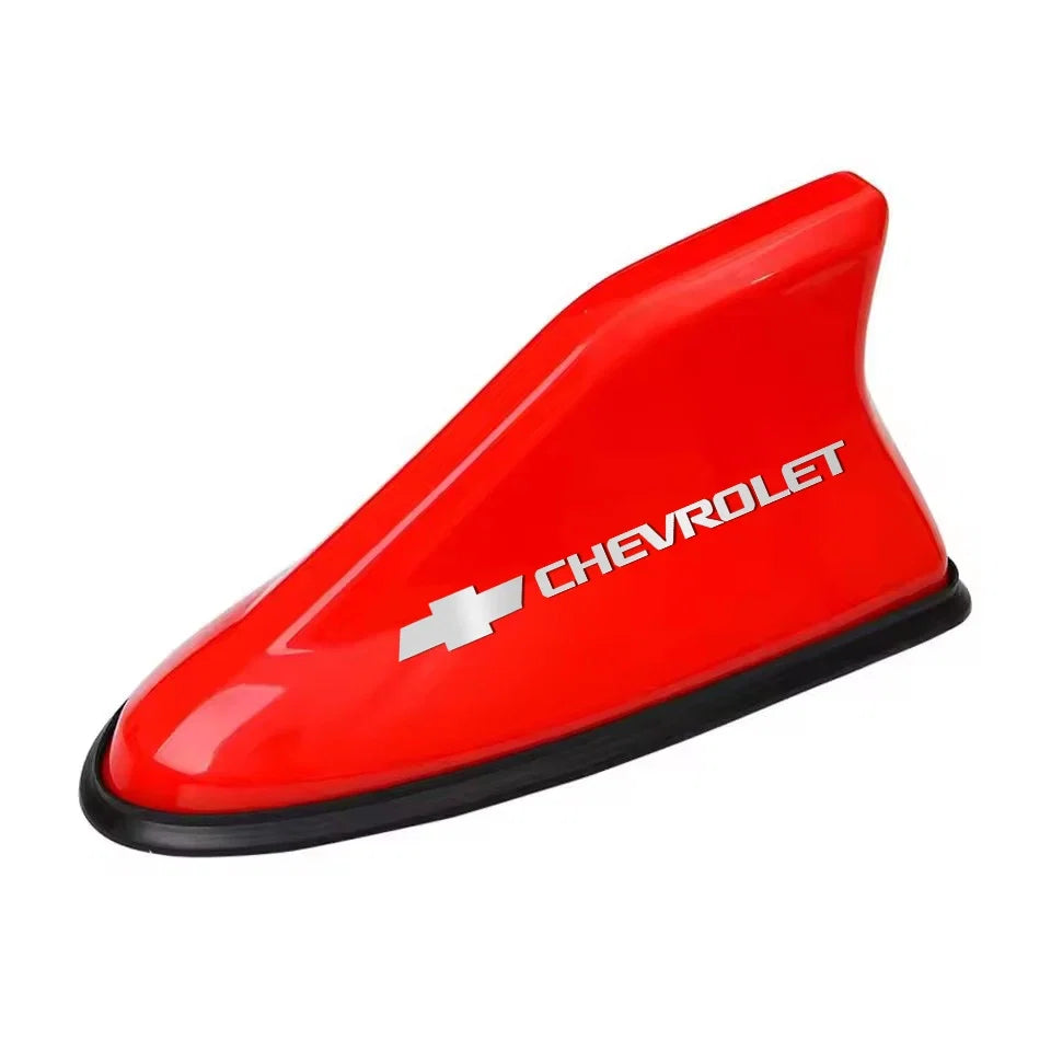Antena Automotiva Tubarão para Chevrolet – Shark Fin Decorativa com Sinal de Rádio Universal