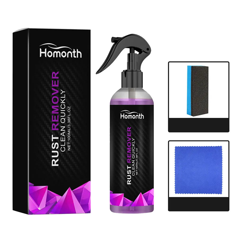Removedor de Ferrugem Automotivo 100ml com Ação Anticorrosiva – Spray Limpeza e Proteção para Carro