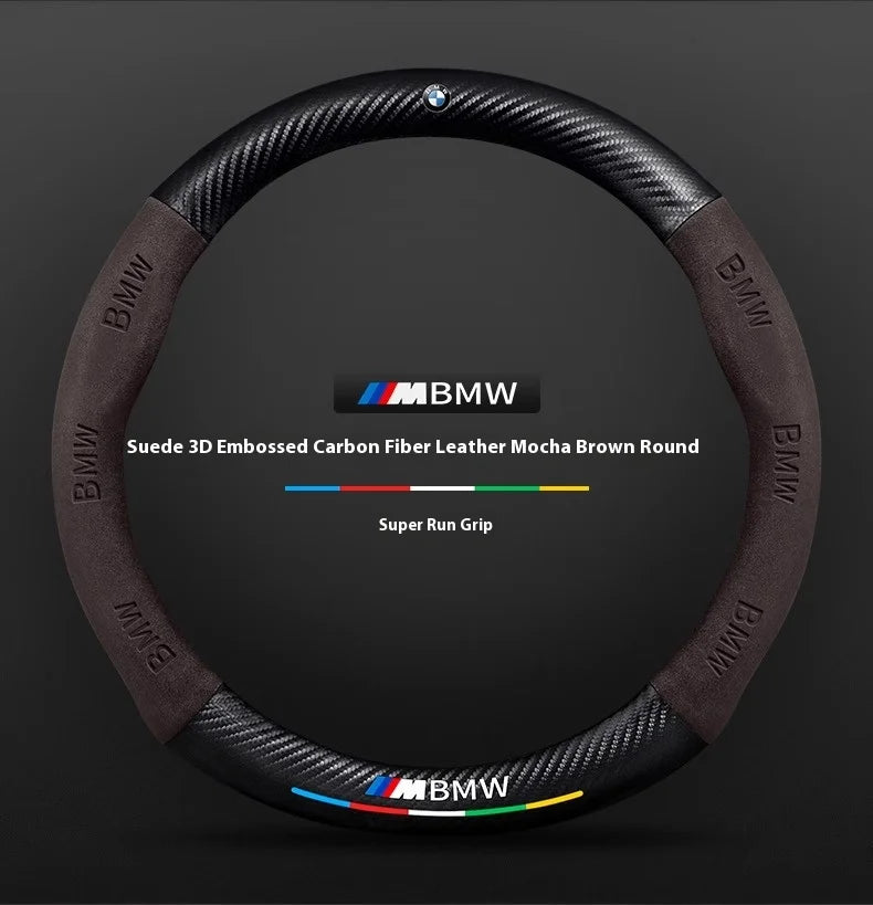 Capa de Volante Esportiva Antiderrapante para BMW Série M e Linhas F G E