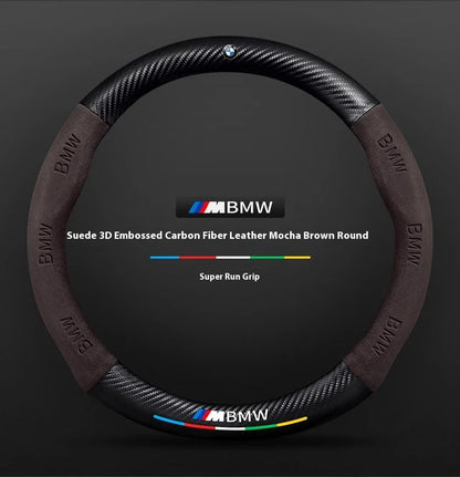 Capa de Volante Esportiva Antiderrapante para BMW Série M e Linhas F G E