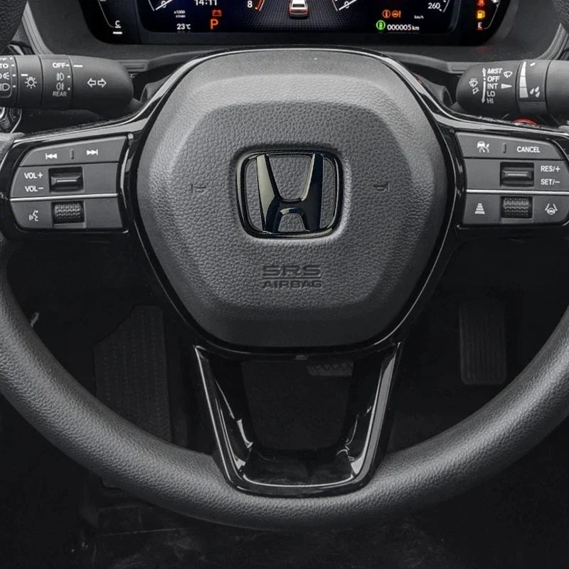 Emblema 3D para Volante Automotivo Adesivo Decorativo Premium Honda