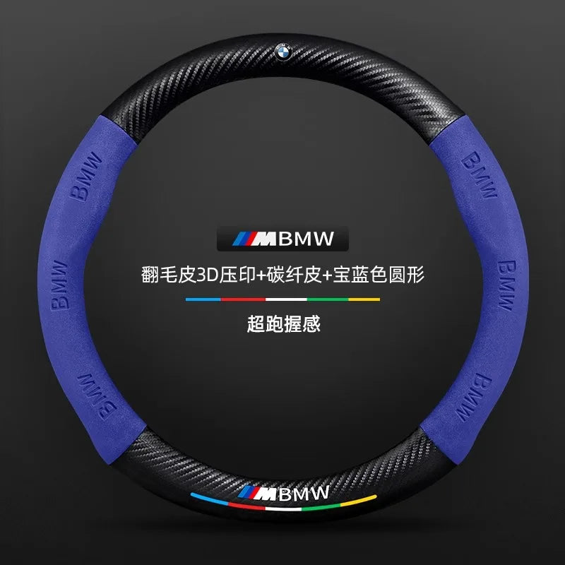 Capa de Volante Esportiva Antiderrapante para BMW Série M e Linhas F G E
