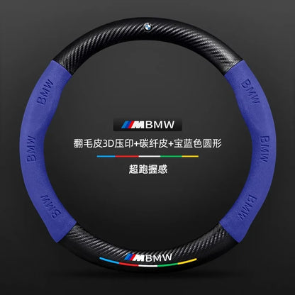 Capa de Volante Esportiva Antiderrapante para BMW Série M e Linhas F G E