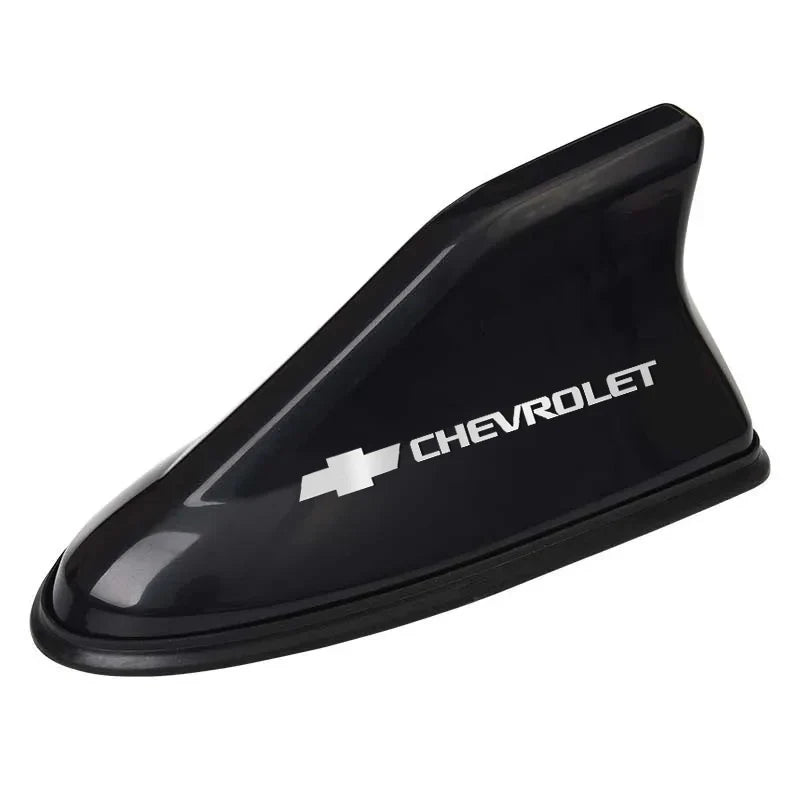 Antena Automotiva Tubarão para Chevrolet – Shark Fin Decorativa com Sinal de Rádio Universal