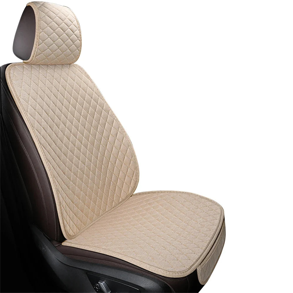 Capa de Banco Automotivo Respirável em Linho Universal Conforto 4 Estações